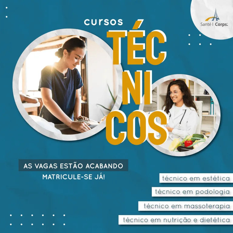 Arte para redes sociais da Santé Corps